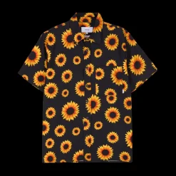 Makia miesten paita, K COMMON SHIRT SS Keltainen Kuosi