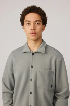 Makia miesten paitatakki Process Overshirt, vihreä