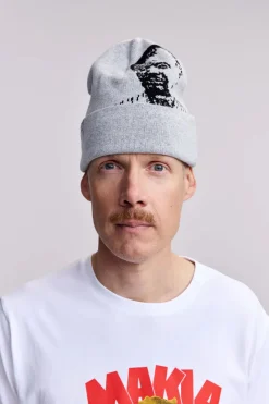 Makia Miesten Pipo, SETELI BEANIE Keskiharmaa