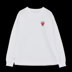 Makia Miesten Pitkähihainen Paita, PANIC LONG SLEEVE Valkoinen