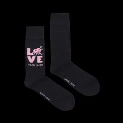 Makia miesten sukat, FEELING SOCKS Musta