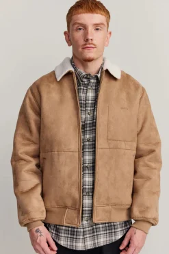 Makia miesten takki, Author Jacket Vaaleanruskea