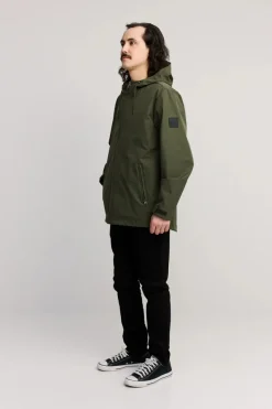 Makia miesten takki, OAK JACKET 5000M WATERREPEL Armeijanvihreä