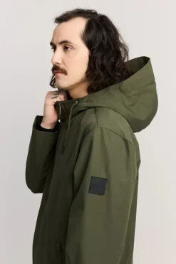 Makia miesten takki, OAK JACKET 5000M WATERREPEL Armeijanvihreä