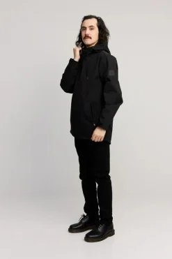 Makia miesten takki, OAK JACKET 5000M WATERREPEL Musta