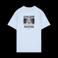Makia miesten t-paita Endless T-shirt, vaaleansininen
