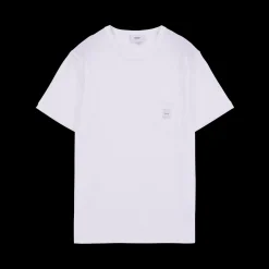 Makia miesten t-paita K Square Pocket t-shirt, valkoinen