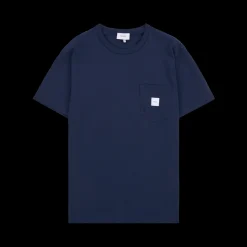 Makia miesten t-paita K Square Pocket t-shirt, tummansininen