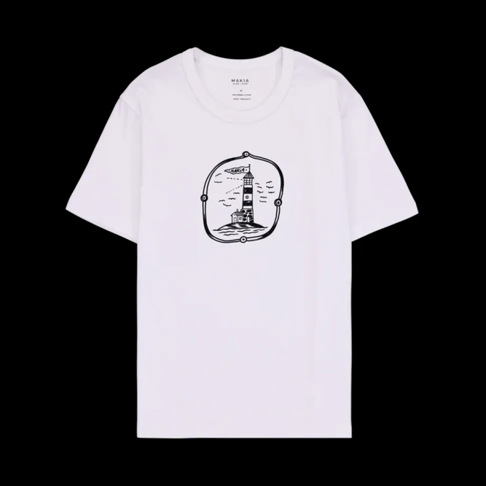 Makia miesten t-paita, Keeper T-shirt Valkoinen