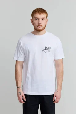 Makia miesten t-paita Mermaid T-shirt, valkoinen