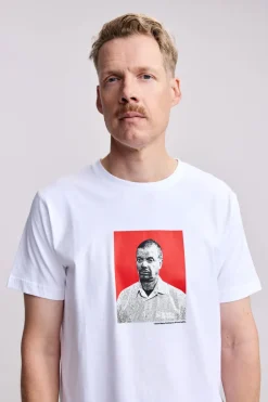 Makia Miesten T-Paita, TONNI T-SHIRT Valkoinen