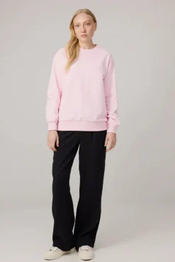 Makia naisten collegepaita Makia Sweatshirt, vaaleanpunainen