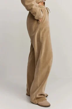 Makia naisten housut Anne Trousers, vaalea beige