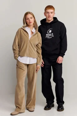 Makia naisten housut Anne Trousers, vaalea beige