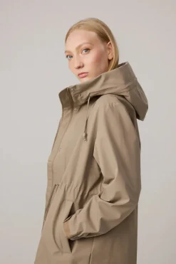 Makia naisten takki Rylie Jacket, ruskeanharmaa