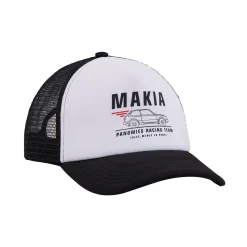 Makia Racing Cap, valkoinen