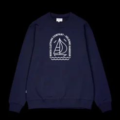 Makia unisex collegepaita, REGATTA SWEATSHIRT Tummansininen