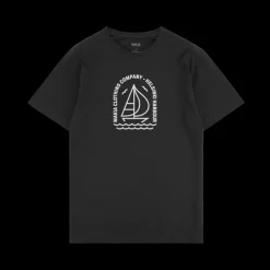 Makia unisex t-paita, REGATTA T-SHIRT Musta