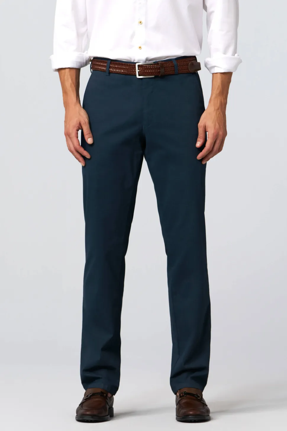 Meyer miesten housut, BONN 5055 Tummansininen