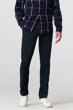 Meyer miesten puuvillahousut, BONN 5613 Tummansininen