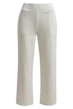 Milano Italy Naisten Housut, CULOTTE PANT OFFWHITE Valkoinen