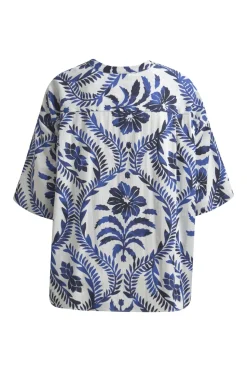 Milano Italy naisten pusero Sininen Kuosi