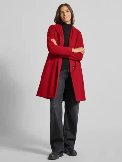 Milo coats naisten villakangastakki, BELLA Punainen