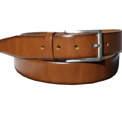 Monti Miesten Nahkavyö Konjakinruskea