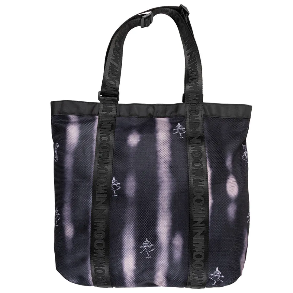 Moomin Martinex x Mert Otsamo Kangaskassi, Moomin x Mert Otsamo Tote Bag Unisex Musta