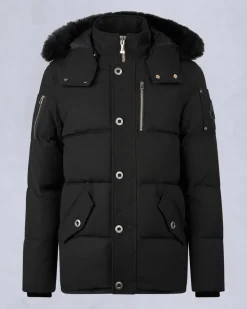 Moose Knuckles Miesten Talvitakki, ORIGINAL 3Q JACKET NEOSHEAR Musta