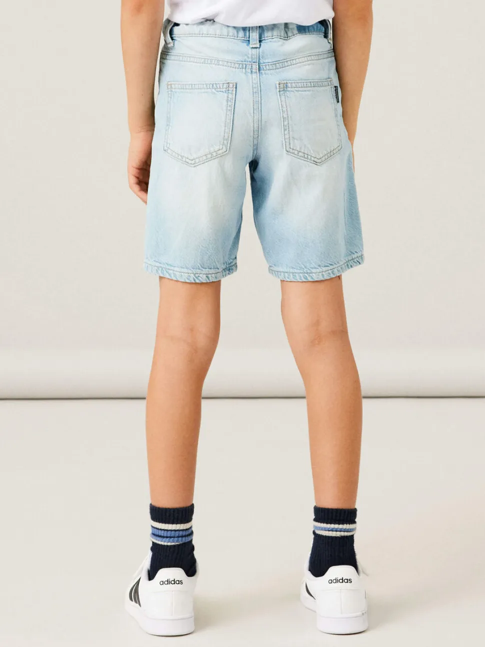 Name It farkkushortsit,NKMBEN LOOSE ST DNM LSHORTS Vaaleansininen