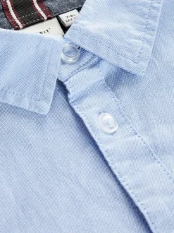 Name It kauluspaita, NKMNEWSA LS SHIRT Vaaleansininen