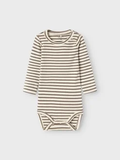 Name It lasten body NBBANI LS BODY NOOS, Beige