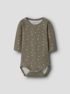 Name It lasten body, NBMOFOREST LS BODY Keskiruskea