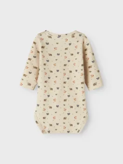 Name It lasten body, NBMOFOREST LS BODY Beige