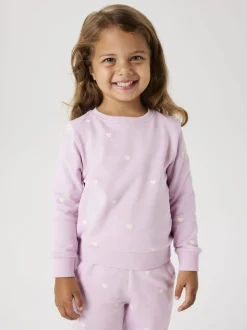 Name It lasten college, NMFVALBA LS SWEAT Vaaleanpunainen