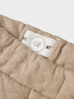 Name It lasten collegehousut, NBMNIGHT PANT Beige