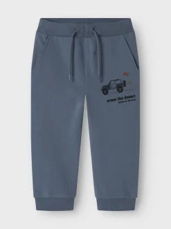 Name It lasten collegehousut, NMMHEKAR NREG SWEAT PANT UNB Sininen