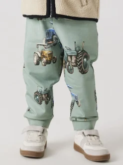 Name It lasten collegehousut, NMMLUDVIG SWEATPANT Vaaleanvihreä