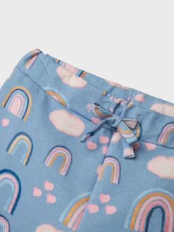 Name It lasten collegehousut, NMFKATHY SWEAT PANT Vaaleansininen