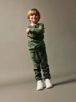 Name It lasten collegehousut, NMMNENNO SWEAT PANT Armeijanvihreä