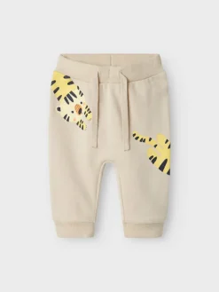 Name It lasten collegehousut, NBMHACK LIGHT SWEAT PANT UNB Vaalea Beige