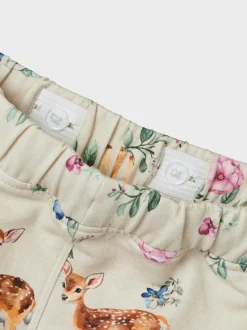 Name It lasten collegehousut, NMFOJETTE REG SWEATPANT Beige Kuosi