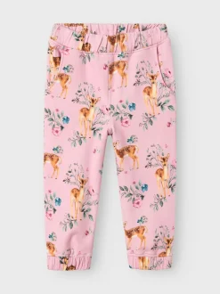 Name It lasten collegehousut, NMFOJETTE REG SWEATPANT Vaaleanpunainen Kuosi