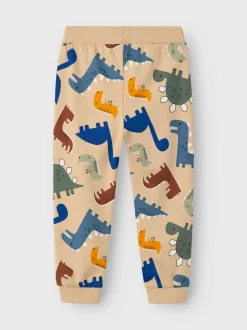 Name It lasten collegehousut, NMMNENNO SWEAT PANT Beige Kuosi