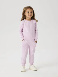 Name It lasten collegehousut, NMFVALBA SWEATPANT Vaaleanpunainen