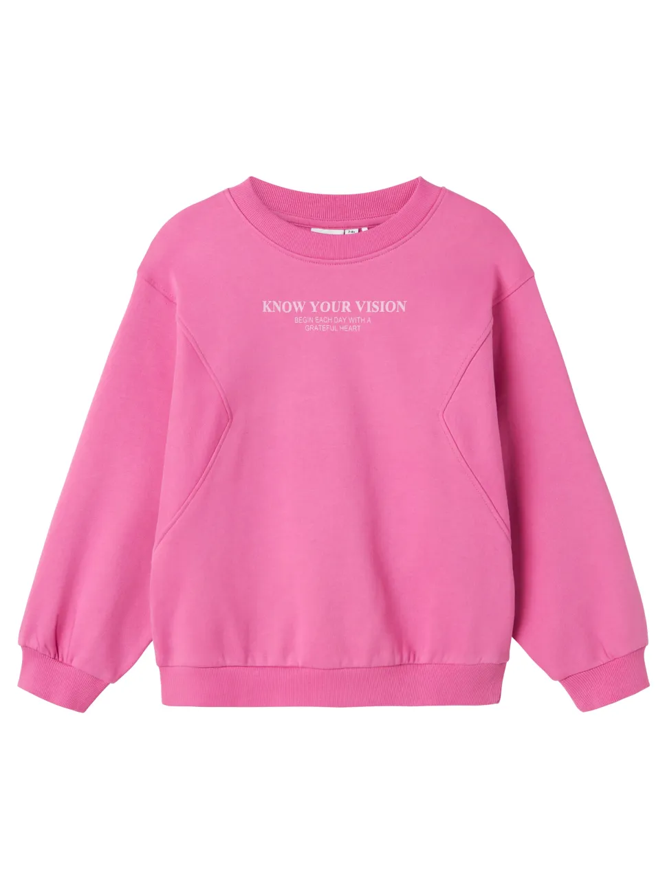 Name It Lasten Collegepaita, NKFNAKONNI LS RLX SWEAT Pinkki