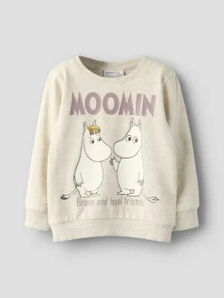 Name It lasten collegepaita NMNSLOLI MOOMIN SWEATSHIRT, beige