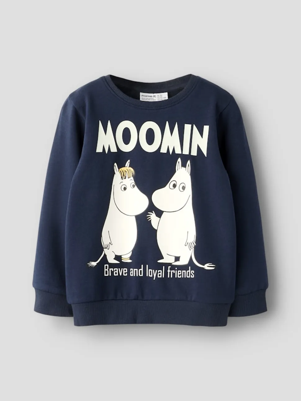 Name It lasten collegepaita NMNSLOLI MOOMIN SWEATSHIRT, tummansininen