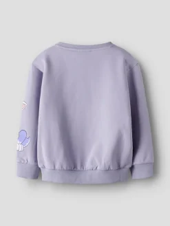 Name It lasten collegepaita NMFJARA PAW NREG SWEAT BRU NOOS, lila